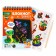 Blocknote engraving on the New Year "Joyful Snake", 10 sheets, sheet of stickers, A6, New Year's set for creativity