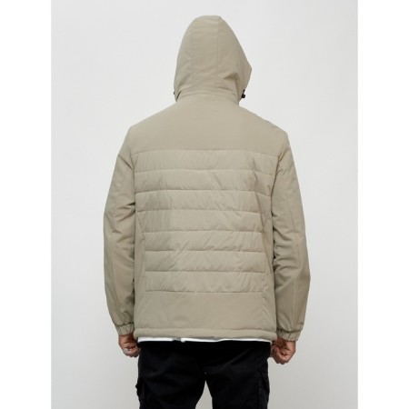 Male spring jacket, size 48, light green color-3