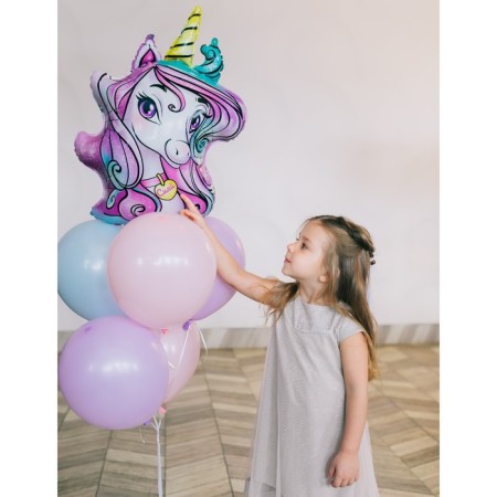 Foil ball 29 "" time of magic ", unicorn, without a substrate-2