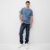 T -shirt male, gray color, size 56
