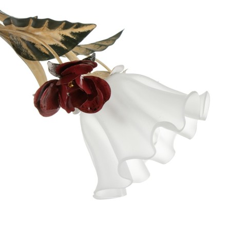 Rosetta chandelier 4he27 40w beige 65x65x28-88cm Bayerlux-6