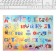 PVC (folding) table 700 x 500 mm, multi-console oilcloth "alphabet" ch_50239