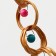 Toy for birds "Bamboo rings", mix