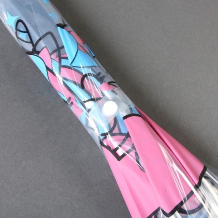 Umbrella children's "Unicorn" semi -automatic transparent, d = 90cm-6