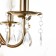 Chandelier "Maldiva" 8+4he14 40W gold 62x62x54-104cm Bayerlux