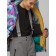 Ski suit, size 46, purple color