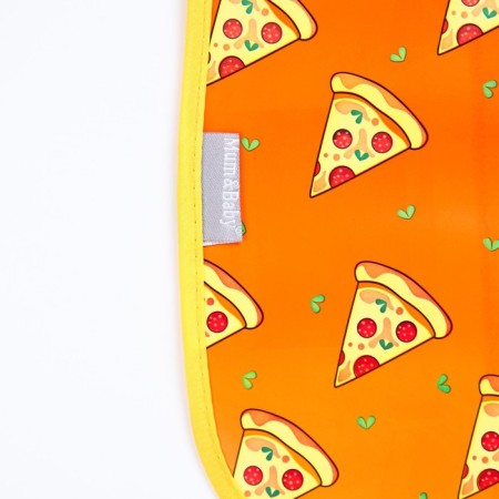 Blooper for feeding "Pizza" waterproof on Velcro, with a pocket-2