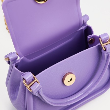 Baby bag on magnet, purple color-2