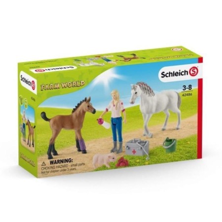 Game set "Hare and a foal at the doctor"-5