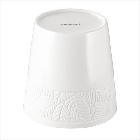 Porcelain Bank for bulk products with Magistro Crotone lid, 600 ml, white color-3