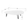 Journal table "Dudley", 940 × 690 × 246 mm, color white concrete