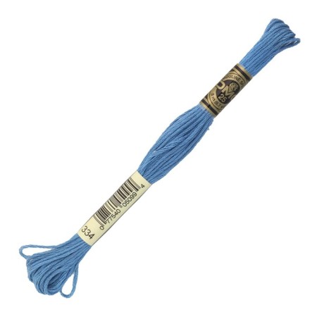 The threads of the DMC 117 (334), 12 pcs. packaged