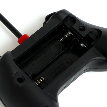 Radio -controlled machine "Racing", works from batteries, doors, light effects, and mixing are opened-10