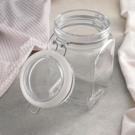Bank for bulk products Cremlin, 1.05 l, with a lid-1