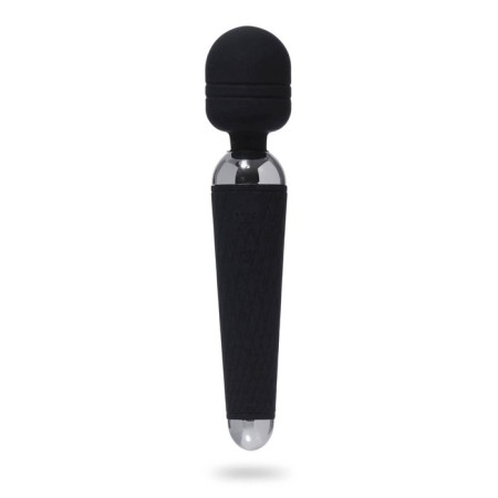 Massage vibrator, 16 modes, 20 × 4 cm, black