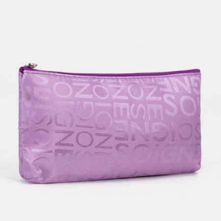 Lightning cosmetic bag, lilac color
