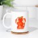 Sublimation mug "Happy New Year 2024!", Dragon Orange