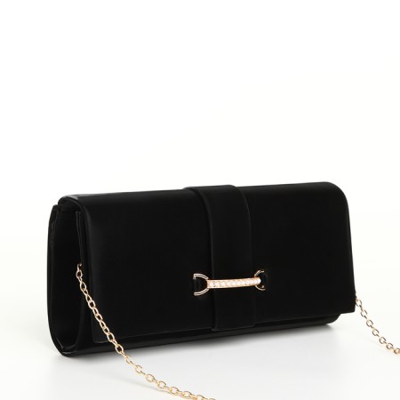 Female bag on a magnet, black color-2