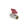 Balloon Aquasfera Euro 1002-02, 3/4 ", PN 30, internal thread, butterfly, brass, nickel