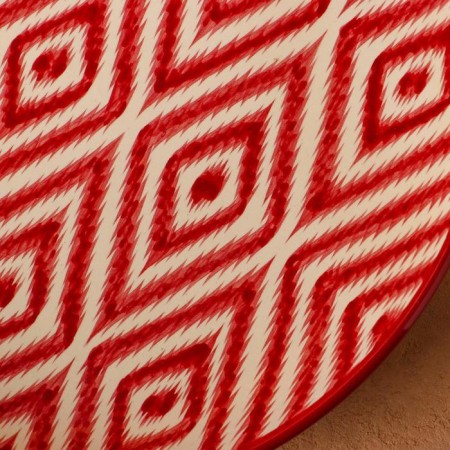 Largan Rishtan ceramics "Atlas", 31 cm, red-2