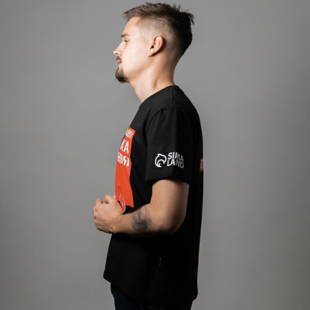 Patriotic T -shirt “Russia has a point of view”, black color, size 48-1