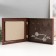 Key closed "Paris in the frame" 26.5x31.5 cm nut