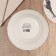 Deep plate ceramic "animals", 20.5 cm, 550 ml, white color