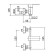 Shower mixer Fashun A52002-7, single-leaf, stainless steel, black