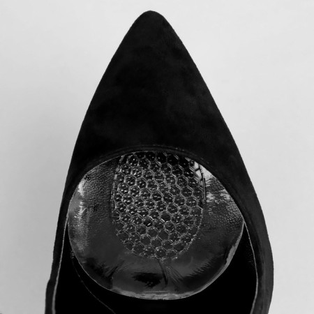 Half -slips for shoes, with a tread, silicone, 8.5 × 6.7 cm, pair, color transparent-2