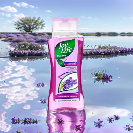 Joy Life shampoo with lavender extract, 500 ml