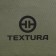 Road bag, textura, large size, green color
