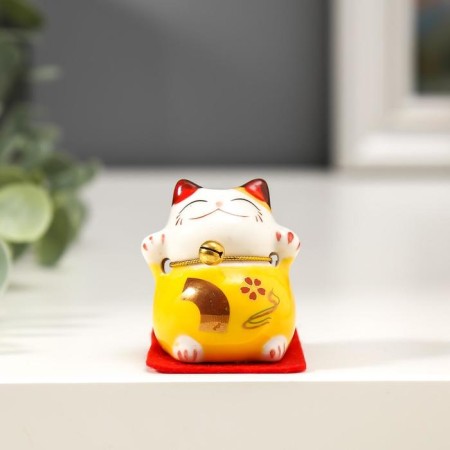 Souvenir Cat Ceramics "Mani-Neko" h = 4.5 cm (set 5 pcs)-1