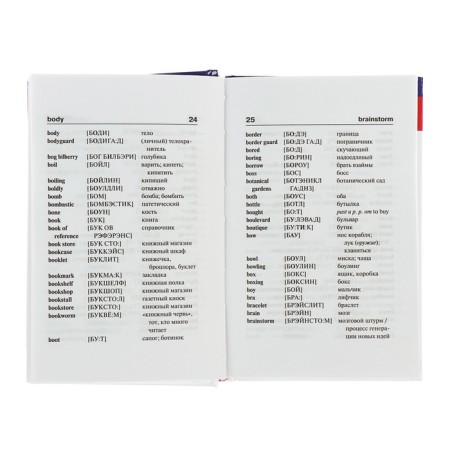 Popular dictionary. Anglo-Russian Russian-English dictionary with pronunciation-3