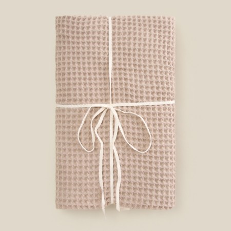 Waffle towel SL Home: Basic "Sabbia" 90x150 cm, 100% cotton, 340 g/m2-10