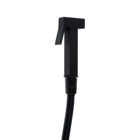 Accoona A3290F-4 bideter, with hygienic shower, wall, black-4