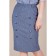 Women's skirt, size 44, gray color