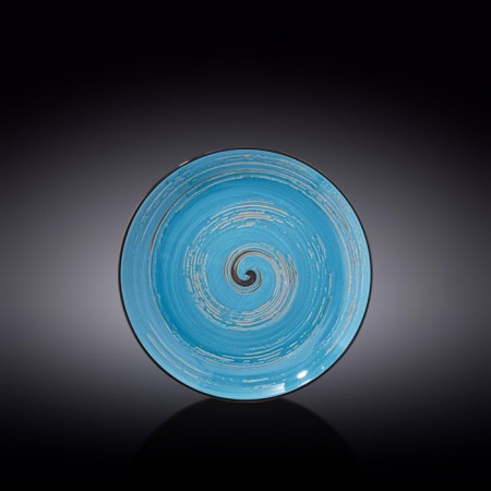 Round -round Wilmax England Spiral, D = 20.5 cm, Blue Color