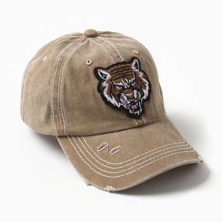 Men's cap Minaku "Tiger", sandy color, rr 56-58