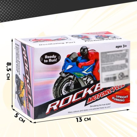 Inertial Biker motorcycle, mix-7