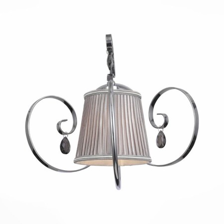 Wall lamp EVOLUCE. SL177.101.01. Azzurro. 1x40 W, E14, 33.5x27 cm, chromium color-2