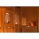 Metal candlestick, PVC "flashlight. Book" White 39x25x25 cm