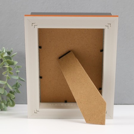 Photo frame plastic 13x18 cm "Styliani" gray 4.8x17.5x23 cm-2