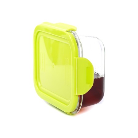 Oursson glass container, 1 l, green-4