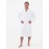 Male bathrobe with a shack, size 48-50, white color