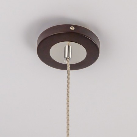 Suspended Citilux “Berta” CL126112, 12x12x45 cm, 1x75W, E27, brown color-9