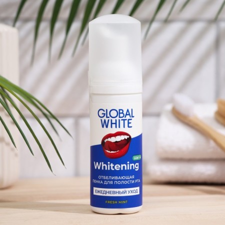 Global White oral foam whitening, 50 ml-5