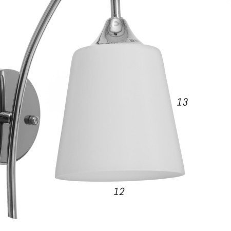 Bra 2237/1 E27 40W chrome 10x27 cm-3