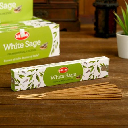 Incense "hem" 15 gr. Masala White Sage