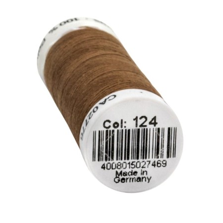 SEW-HALL thread for all materials, 200 m, 748277 (124 golden brown)-1