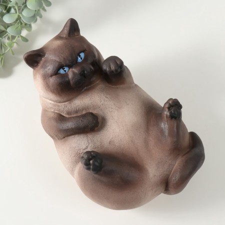 Figure "Cat Men" 13.5 x 16 x 24 cm.-5